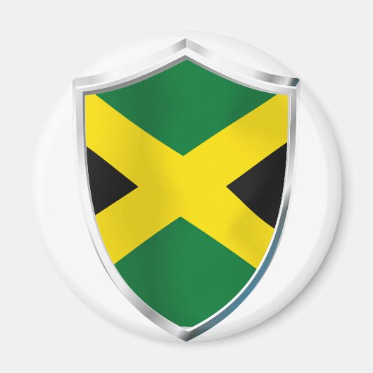 Jamaica Schild Magneet (Voorkant)