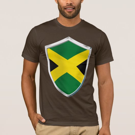 Jamaica Shield T-shirt (Voorkant)