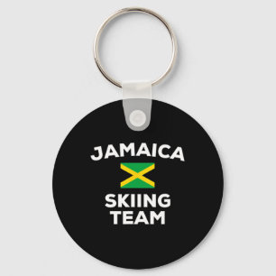 Jamaica Ski Team Jamaicaanse Vlag Sleutelhanger