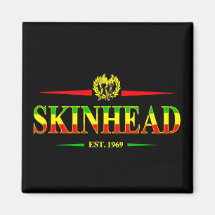 Jamaica Skinhead 1969 Magneet