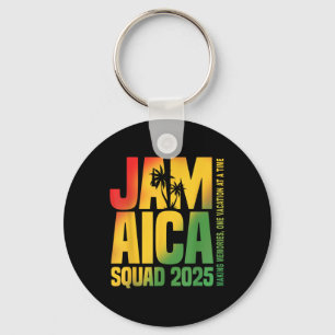 Jamaica Squad 2025 Afstudeerreis Gezinsvakantie Sleutelhanger