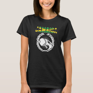 Jamaica Table Tennis Jamaican Ping Pong Support T-shirt