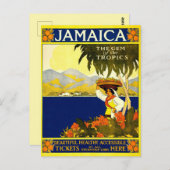 Jamaica Travel Briefkaart (Voorkant / Achterkant)