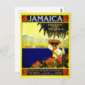 Jamaica Travel Briefkaart (Voorkant / Achterkant)