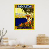  Jamaica Travel Poster (Keuken)