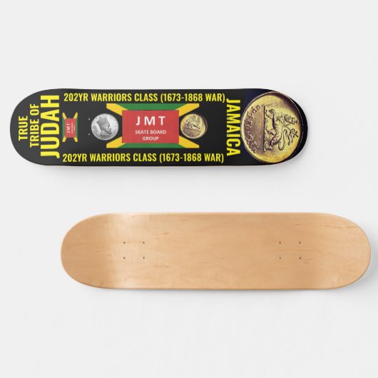 JAMAICA TRIBE OF JUDAH Skateboard (Horz)