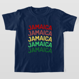 Jamaica Trip vakantie group matching typografie T-shirt