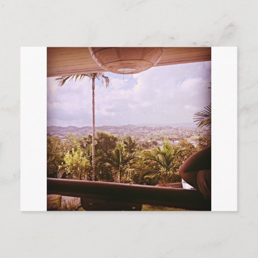 Jamaica Uitzicht Briefkaart (Voorkant)