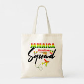 Jamaica Vacation Squad Group Matching Reggae Tote Bag (Achterkant)