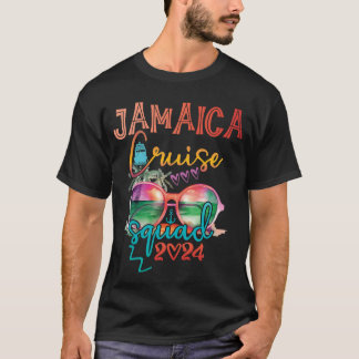 Jamaica Vakantie Squad 2024 Matching Group Familie T-shirt