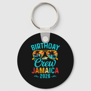 Jamaica verjaardag crew vakantie 2026 familie sleutelhanger