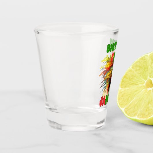 Jamaica Verjaardag Meisje Matching Crew Reisgroep Shot Glas (Links)