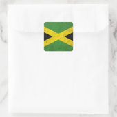 Jamaica Vierkante Sticker (Tas)