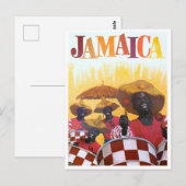 Jamaica vintage-briefkaart briefkaart (Voorkant / Achterkant)