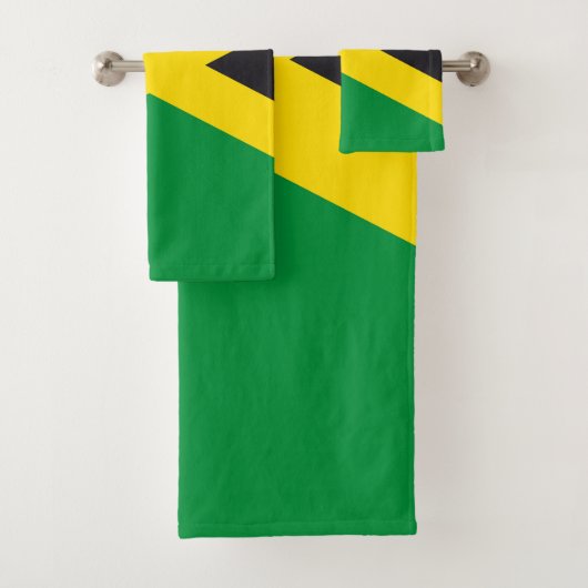 Jamaica vlag bad handdoek (Insitu)