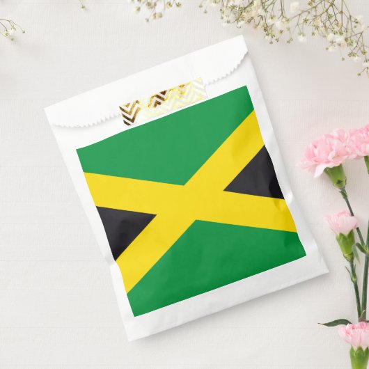 Jamaica vlag bedankzakje (Gezegeld)