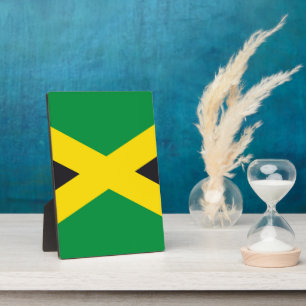 Jamaica vlag fotoplaat