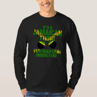 Jamaica vlag is een Jamaicaan die Yuh Nah Guh Unde T-shirt
