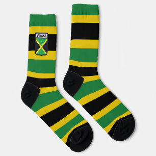 Jamaica Vlag Jah Rastafari Rasta Reggae Sokken