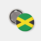 Jamaica vlag magneet (Voorkant / Achterkant)