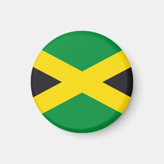 Jamaica vlag magneet (Voorkant)
