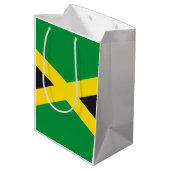 Jamaica vlag medium cadeauzakje (Achterkant Gekanteld)