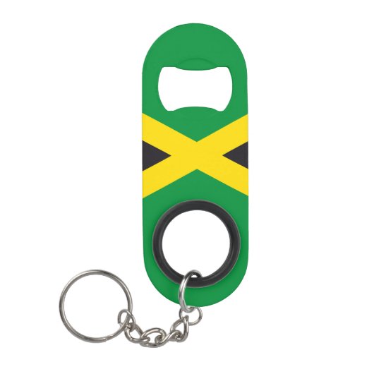 Jamaica vlag mini flessenopener (Voorkant)