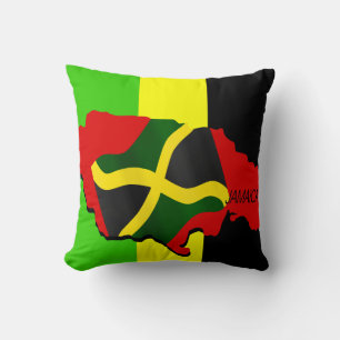 Jamaica vlag mojo pillow kussen