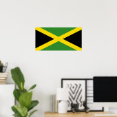 Jamaica vlag poster (Thuiskantoor)