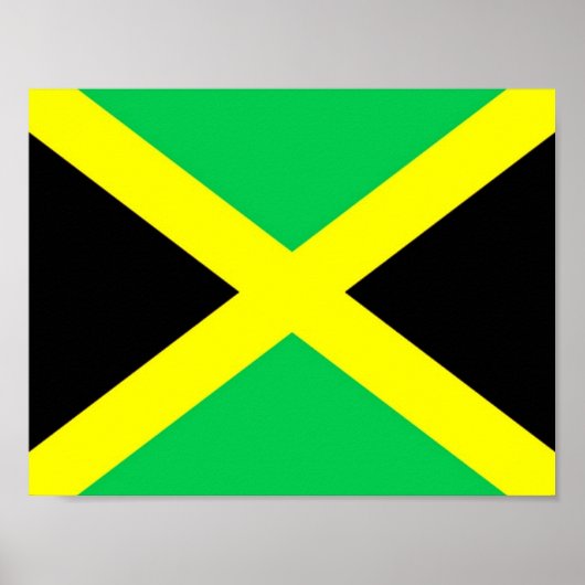 Jamaica - Vlag - Poster (Voorkant)