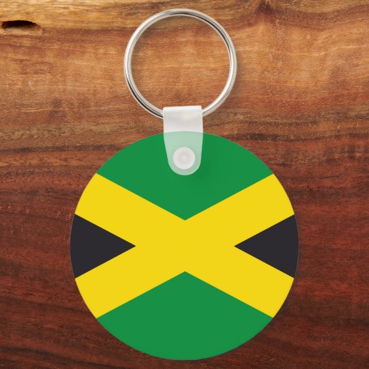 Jamaica vlag sleutelhanger (Voorkant)