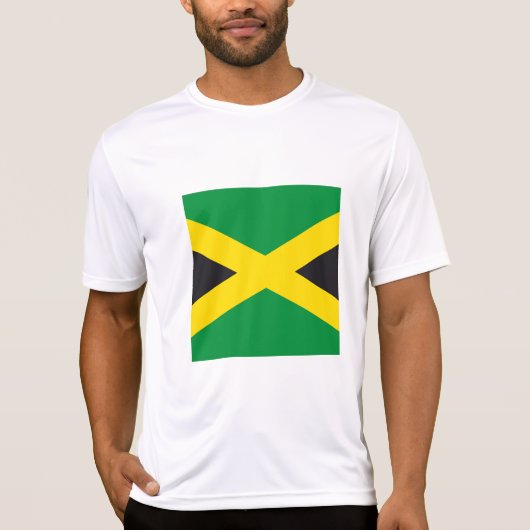 Jamaica vlag t-shirt (Voorkant)