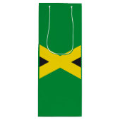 Jamaica vlag wijn cadeautas (Voorkant)