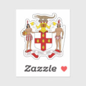 Jamaica wapenstilstand sticker (Vel)