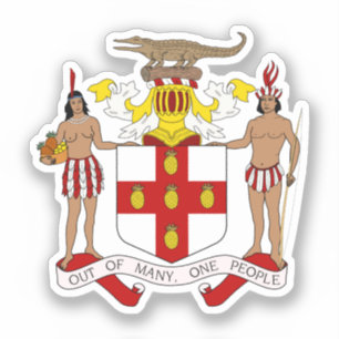 Jamaica wapenstilstand sticker
