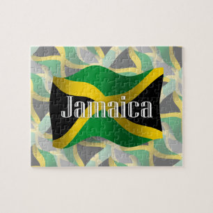 Jamaica Waving Flag Legpuzzel
