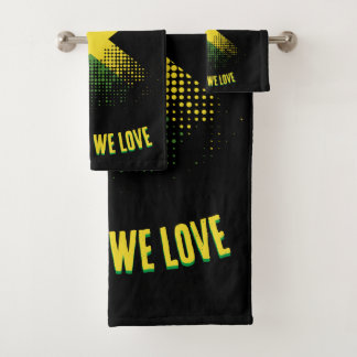 JAMAICA WE LOVE BAD HANDDOEK