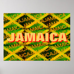 Jamaica-wortel Poster