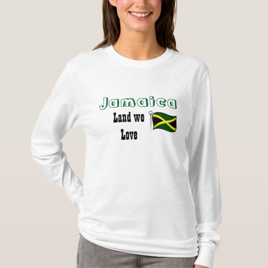 jamaica - zegen ons land t-shirts (Voorkant)