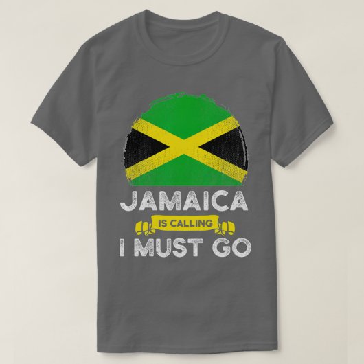 Jamaica zegt dat ik moet gaan naar Jamaicaanse erf T-shirt (Design voorkant)