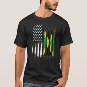 Jamaicaan American Hispanic Heritage Month Patriot T-shirt