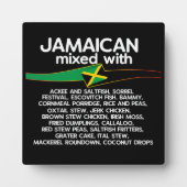 Jamaicaan gemengd met Jamaica Proud Fotoplaat (Voorkant)