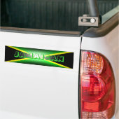 Jamaicaan Jamaica Bumpersticker (Op Truck)
