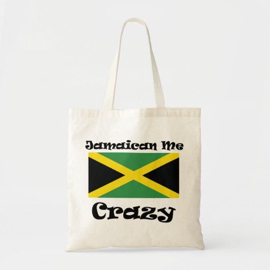 Jamaicaan Me Crazy Canvas tas (Voorkant)