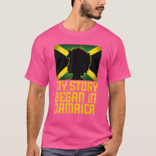 Jamaicaan Moms Jamaicans Mijn verhaal begon in Jam T-shirt