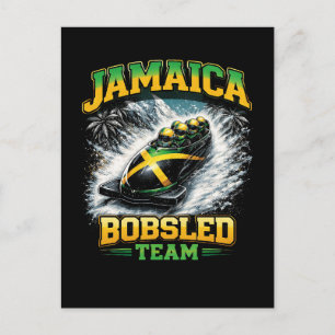 Jamaicaans Bobsleeteam Briefkaart