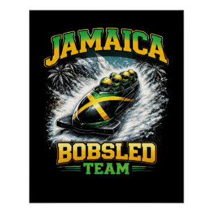 Jamaicaans Bobsleeteam Perfect Poster