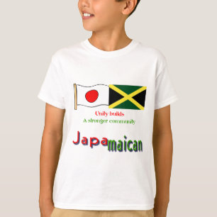 jamaicaans-japans t-shirt