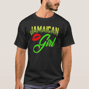 Jamaicaans meisje Proud Jamaica Vrouwen  Jamaica T-shirt