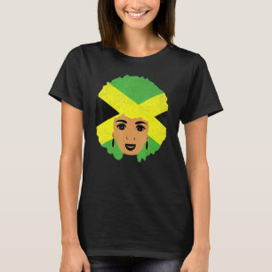 Jamaicaans meisje Proud Jamaica Vrouwen Jamaica T-shirt